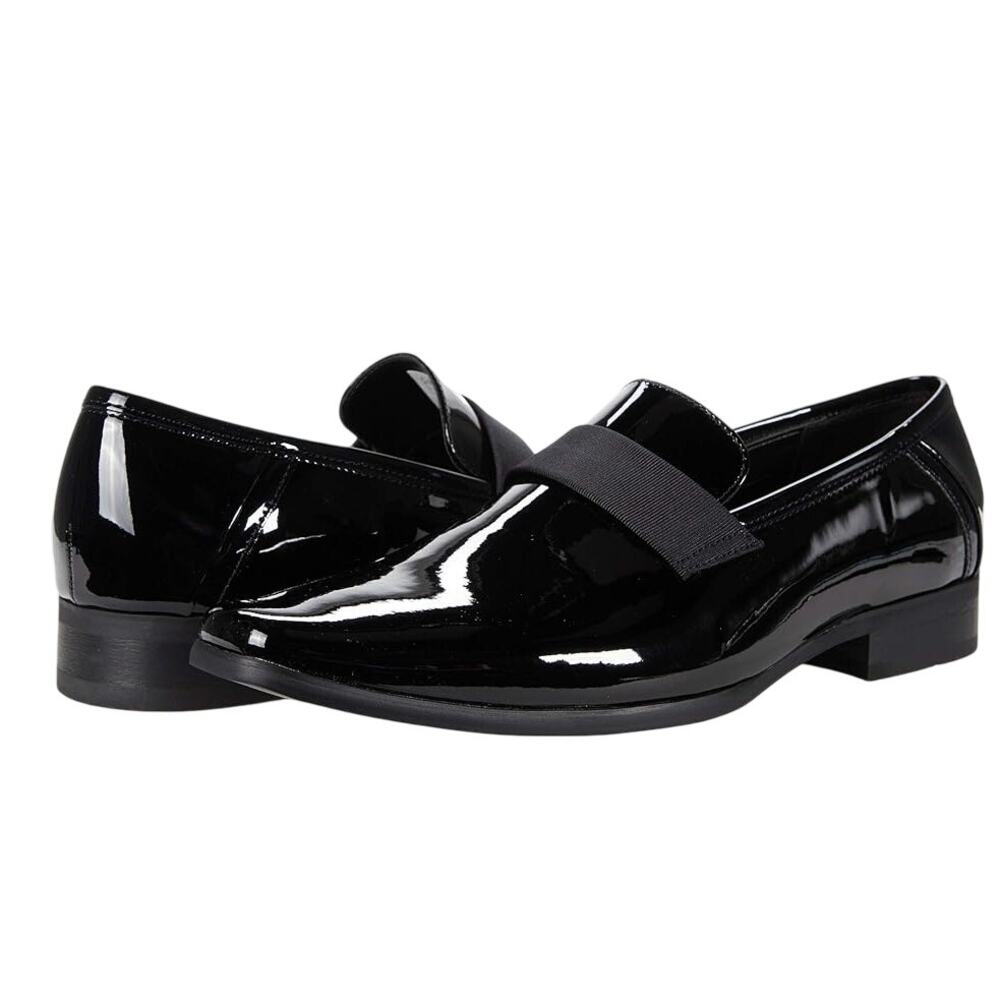 Calvin Klein Black Patent Oxfords